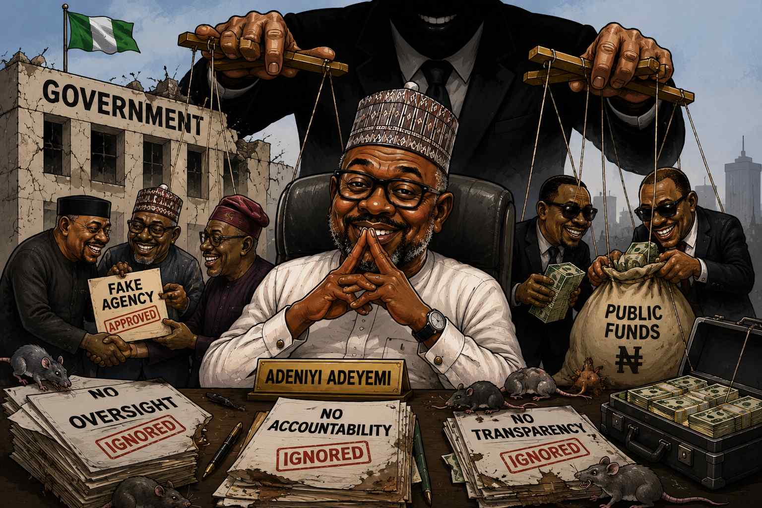 Adeniyi Adeyemi Femi Gbajabiamila and the Fake Agency
