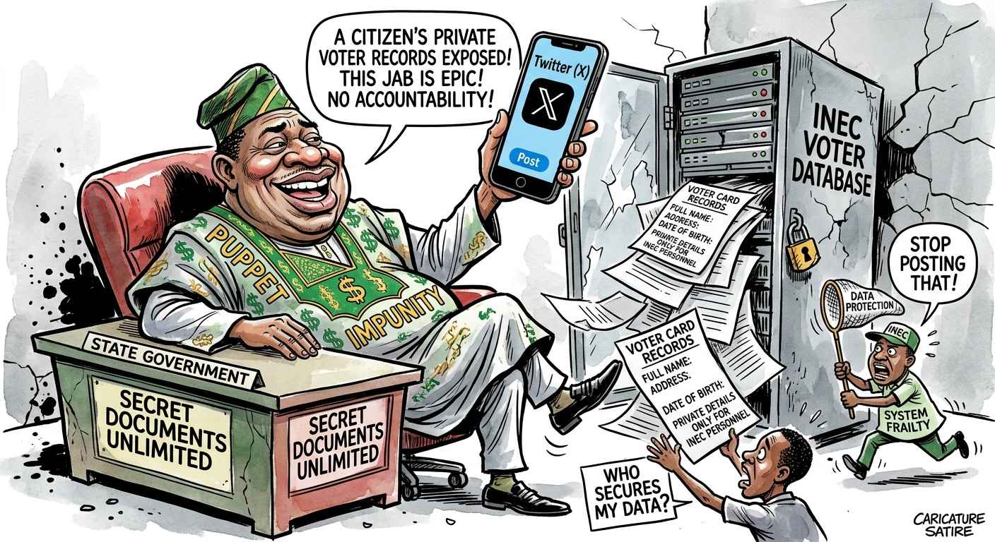 INEC Voter Database Breach Exposed by a Political Joke